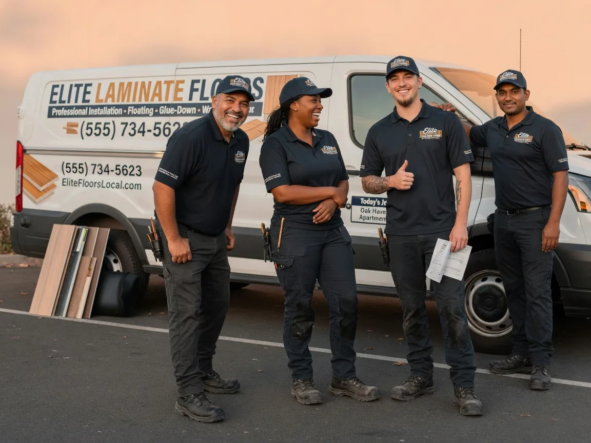 Laminate flooring installation company in Hartford, MI